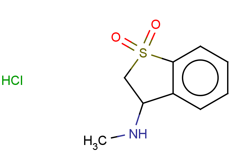 3-(methylamino)-2,3-dihydro-1lambda6-benzothiophene-1,1-dione hydrochloride