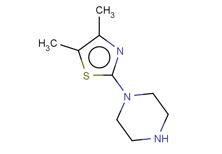 1-(dimethyl-1,3-thiazol-2-yl)piperazine
