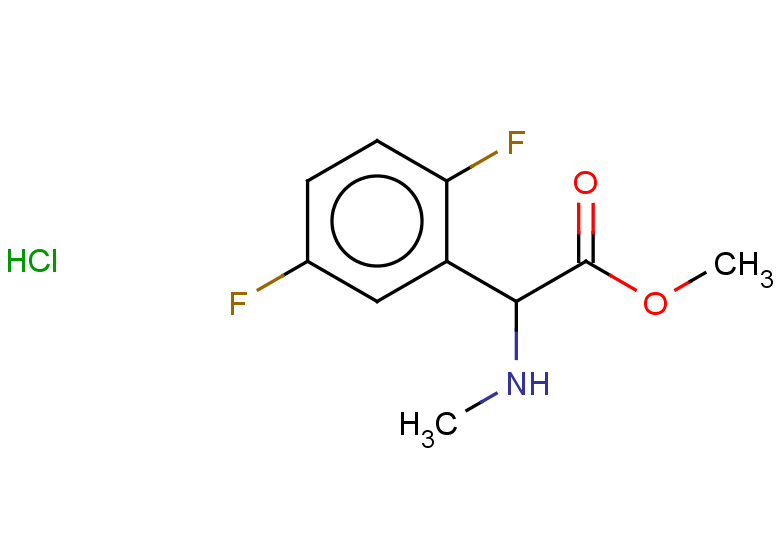 methyl 2-(2,5-difluorophenyl)-2-(methylamino)acetate hydrochloride