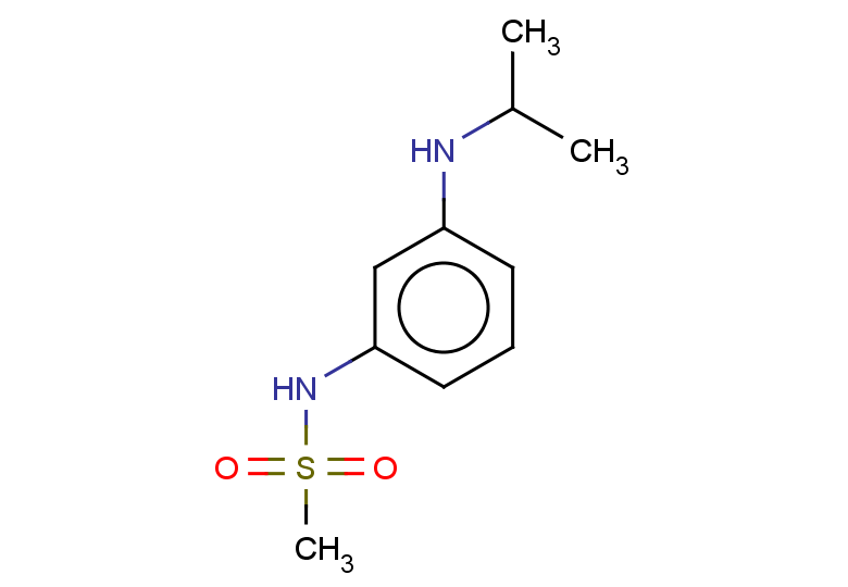 N-{3-[(propan-2-yl)amino]phenyl}methanesulfonamide
