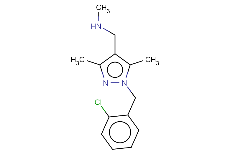 ({1-[(2-chlorophenyl)methyl]-3,5-dimethyl-1H-pyrazol-4-yl}methyl)(methyl)amine