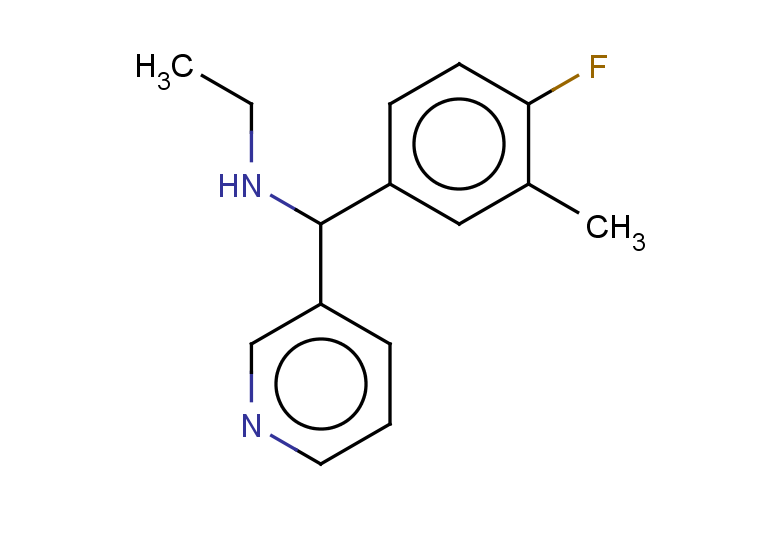 ethyl[(4-fluoro-3-methylphenyl)(pyridin-3-yl)methyl]amine