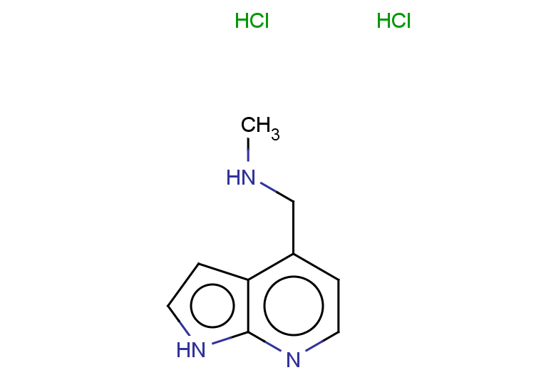 methyl({1H-pyrrolo[2,3-b]pyridin-4-yl}methyl)amine dihydrochloride