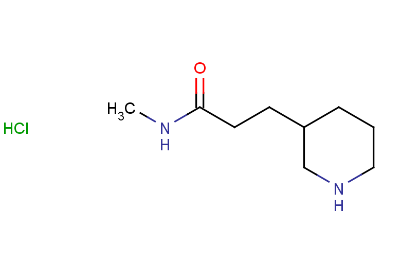 N-methyl-3-(piperidin-3-yl)propanamide hydrochloride