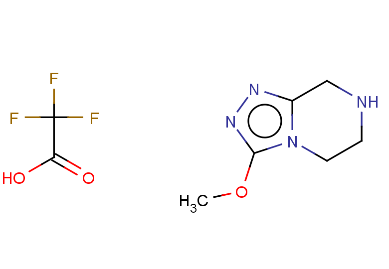 3-methoxy-5,6,7,8-tetrahydro-[1,2,4]triazolo[4,3-a]pyrazine, 2,2,2-trifluoroacetate