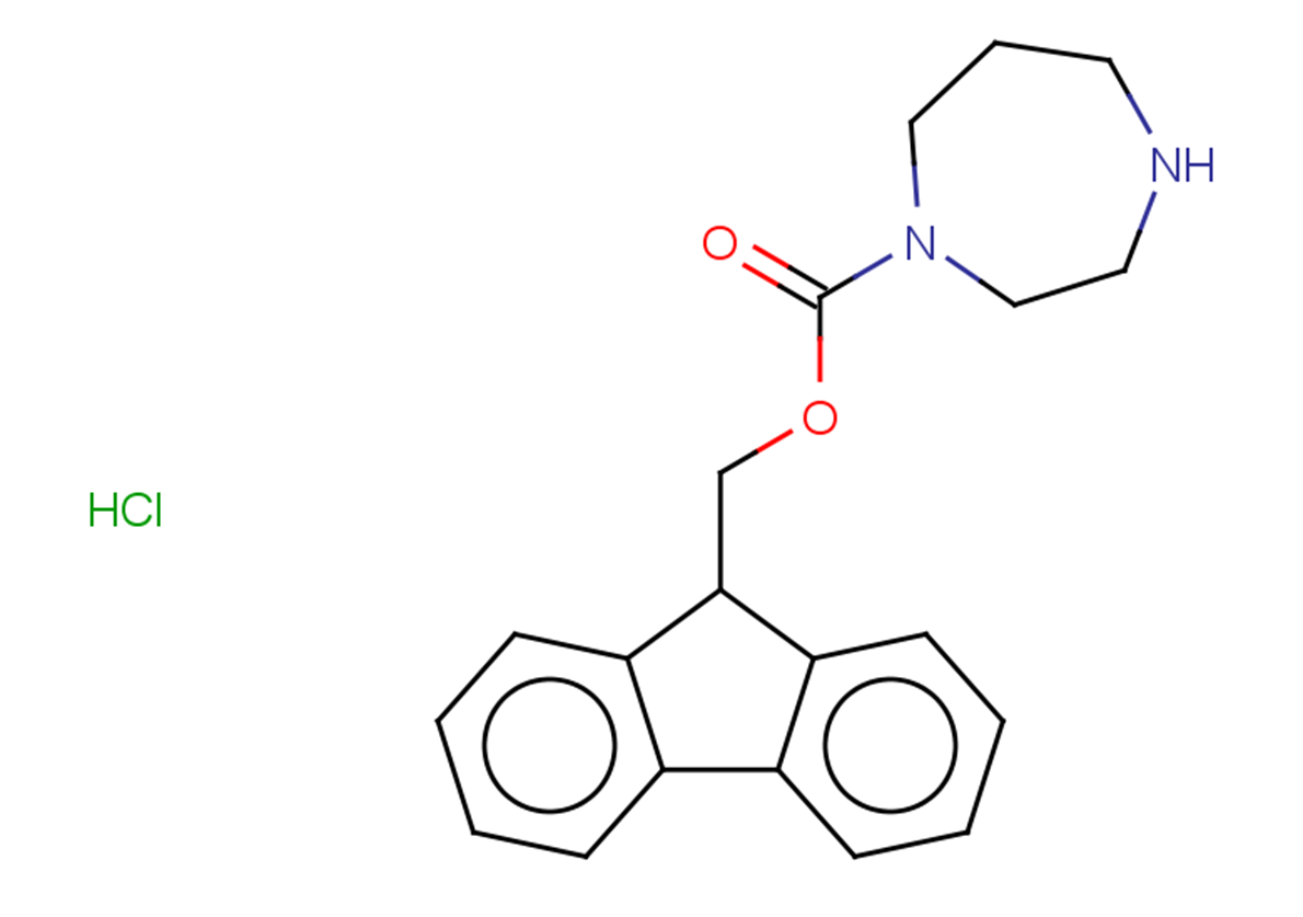 (9H-fluoren-9-yl)methyl 1,4-diazepane-1-carboxylate hydrochloride