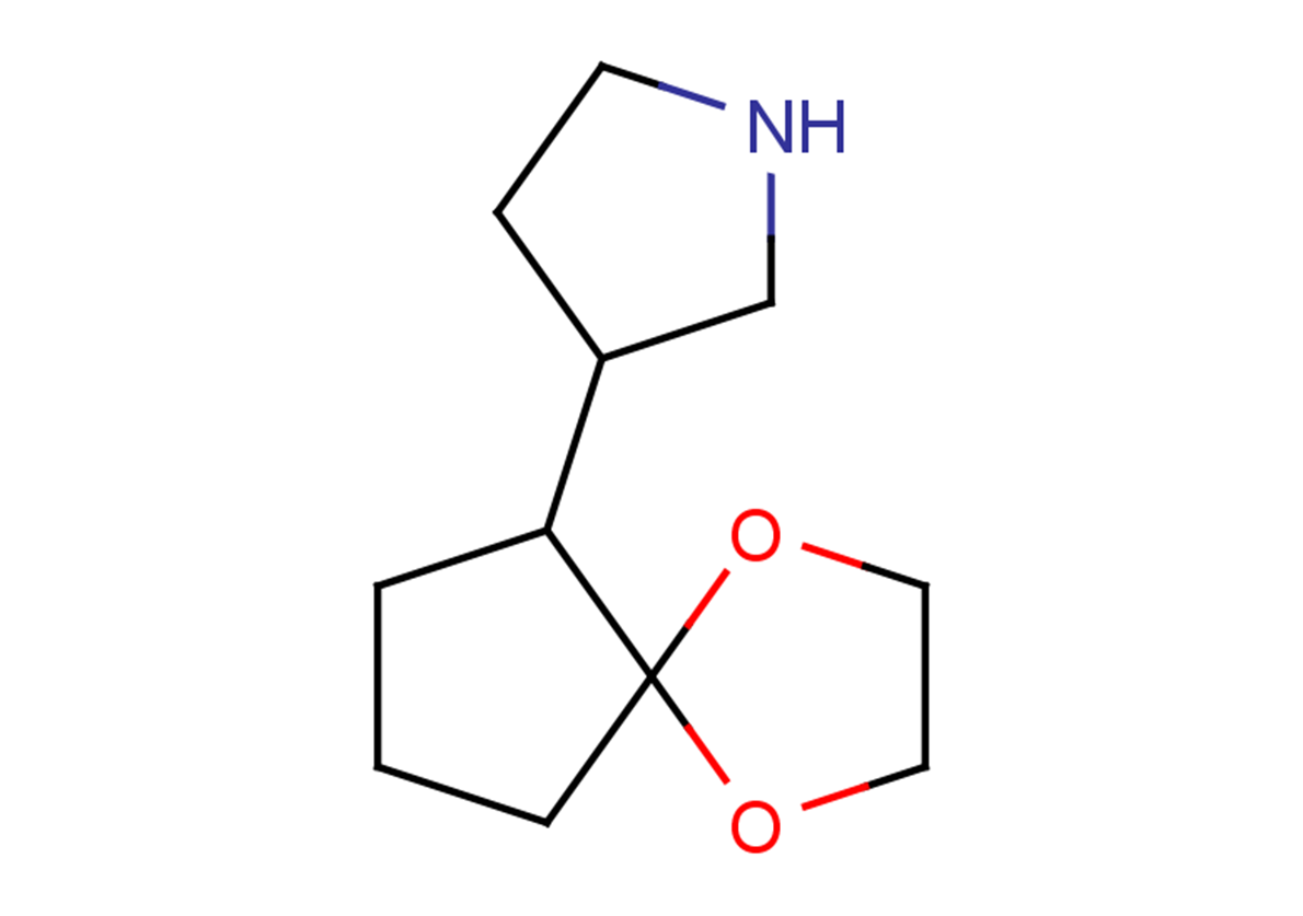 3-{1,4-dioxaspiro[4.4]nonan-6-yl}pyrrolidine