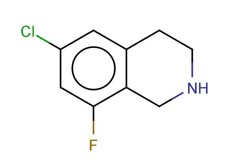 6-chloro-8-fluoro-1,2,3,4-tetrahydroisoquinoline