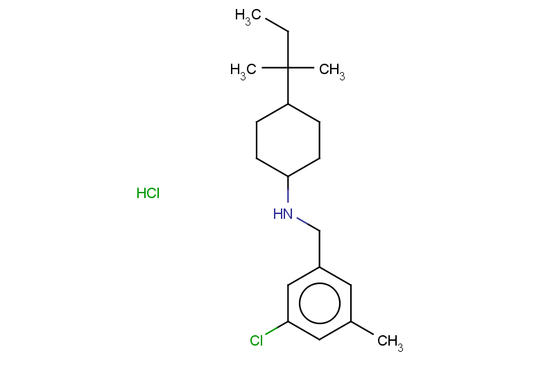 N-[(3-chloro-5-methylphenyl)methyl]-4-(2-methylbutan-2-yl)cyclohexan-1-amine hydrochloride