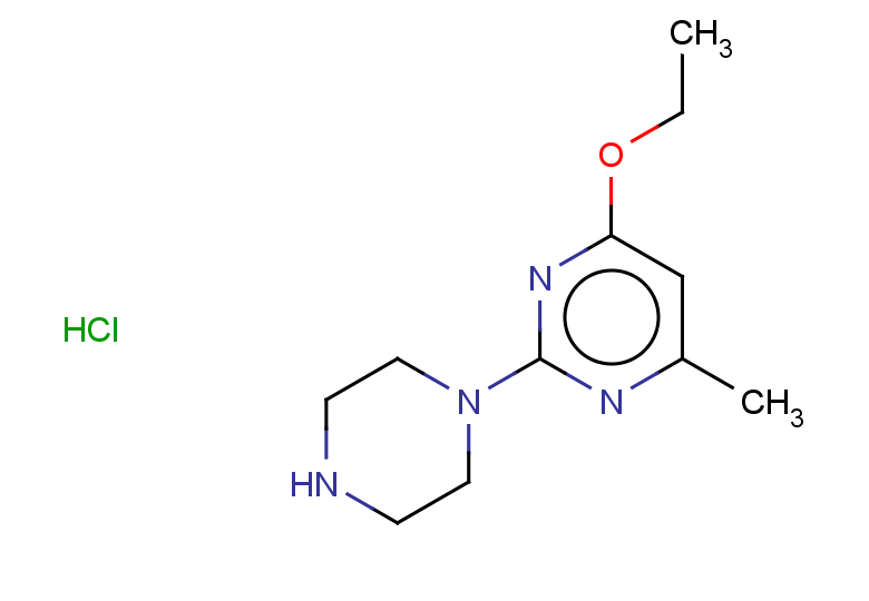 4-ethoxy-6-methyl-2-(piperazin-1-yl)pyrimidine hydrochloride