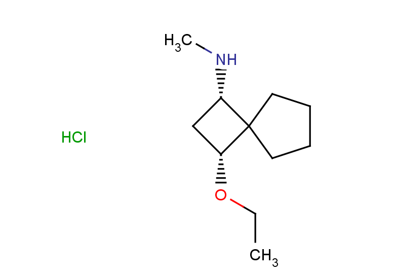 rac-(1R,3S)-3-ethoxy-N-methylspiro[3.4]octan-1-amine hydrochloride