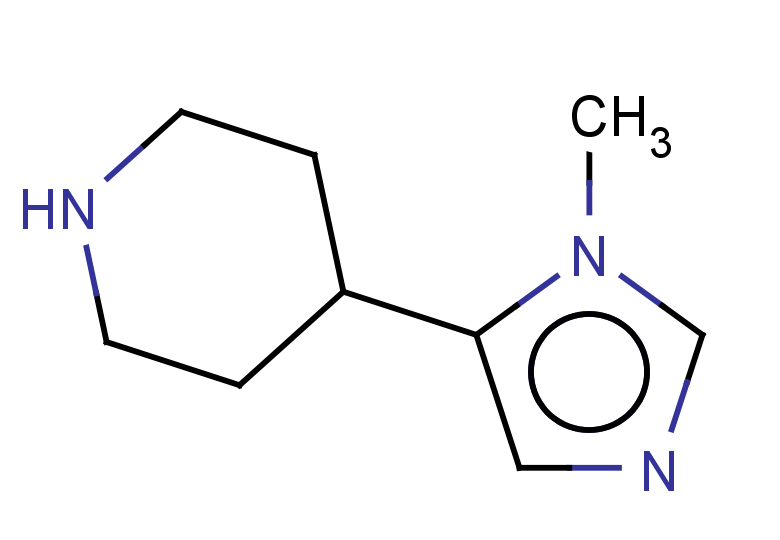 4-(1-methyl-1H-imidazol-5-yl)piperidine