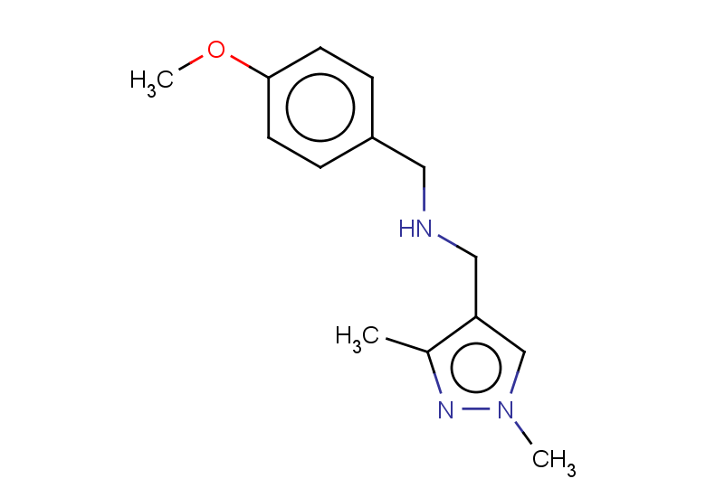[(1,3-dimethyl-1H-pyrazol-4-yl)methyl][(4-methoxyphenyl)methyl]amine