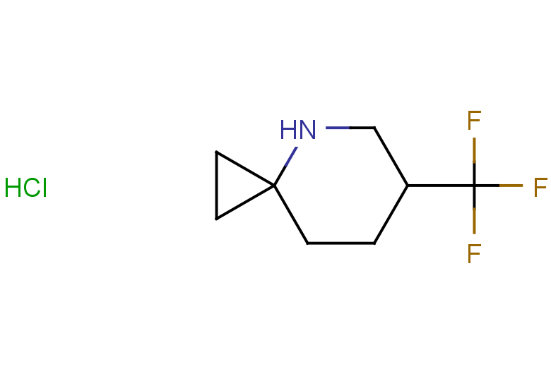 6-(trifluoromethyl)-4-azaspiro[2.5]octane hydrochloride