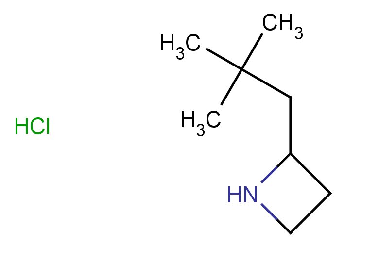 2-(2,2-dimethylpropyl)azetidine hydrochloride
