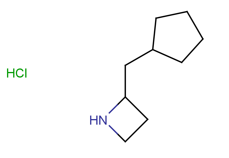 2-(cyclopentylmethyl)azetidine hydrochloride