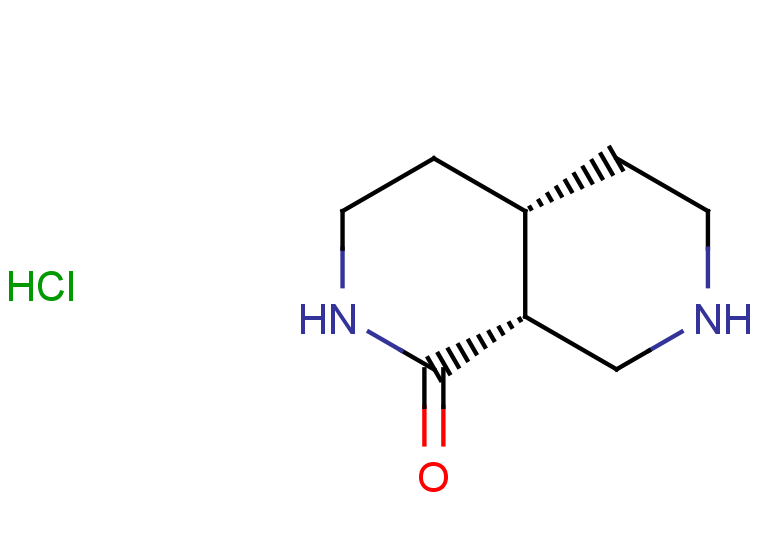 rac-(4aR,8aS)-decahydro-2,7-naphthyridin-1-one hydrochloride
