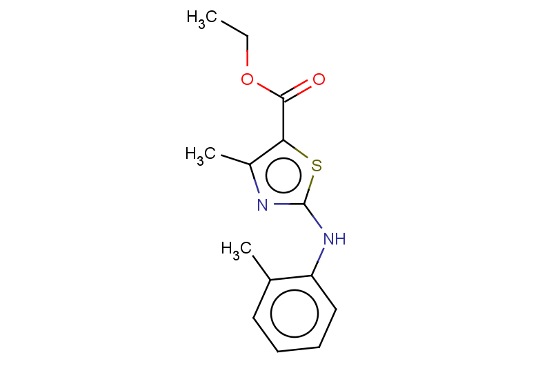 4-METHYL-2-O-TOLYLAMINO-THIAZOLE-5-CARBOXYLIC ACID ETHYL ESTER