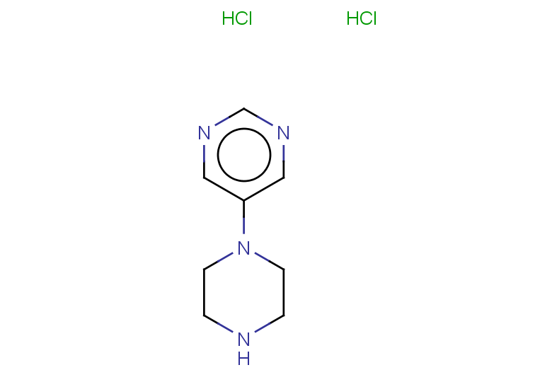 5-(piperazin-1-yl)pyrimidine dihydrochloride