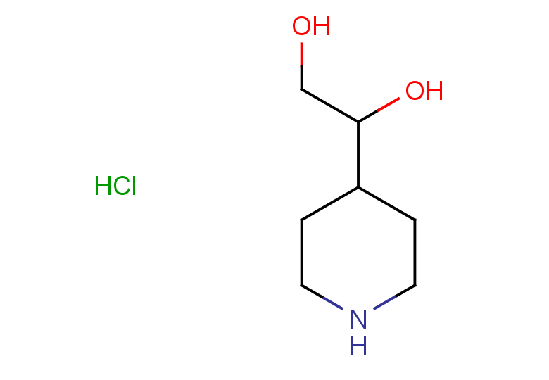 1-(piperidin-4-yl)ethane-1,2-diol hydrochloride