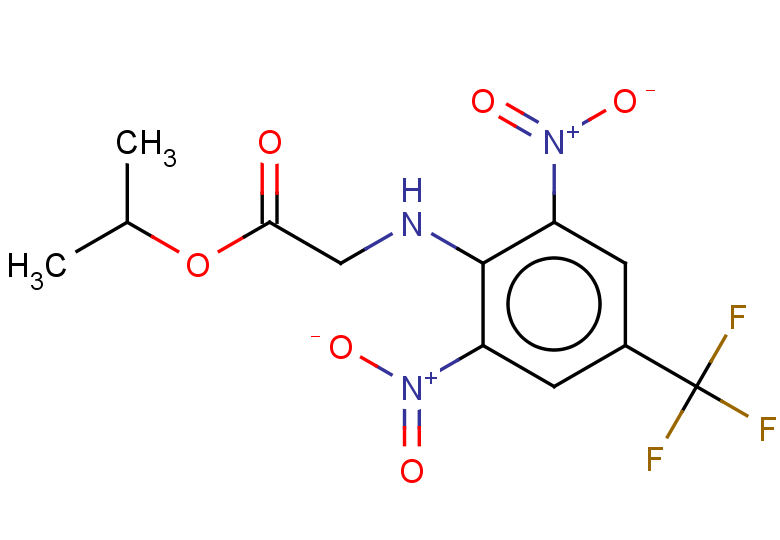 PROPAN-2-YL 2-([2,6-DINITRO-4-(TRIFLUOROMETHYL)PHENYL]AMINO)ACETATE