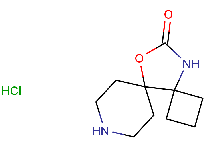 11-oxa-8,13-diazadispiro[3.0.5^{5}.3^{4}]tridecan-12-one hydrochloride