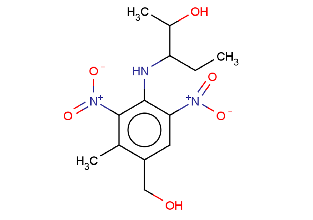 3-((4-(hydroxymethyl)-3-methyl-2,6-dinitrophenyl)amino)pentan-2-ol