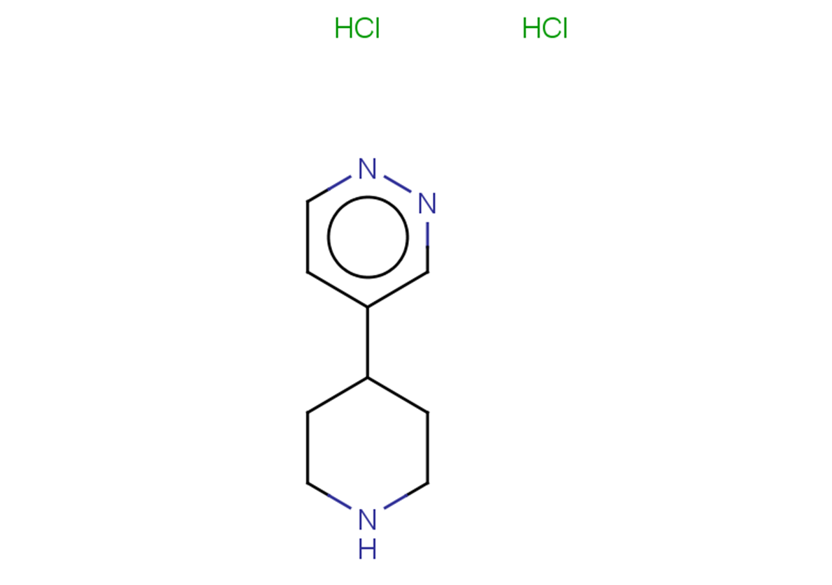 4-(piperidin-4-yl)pyridazine dihydrochloride
