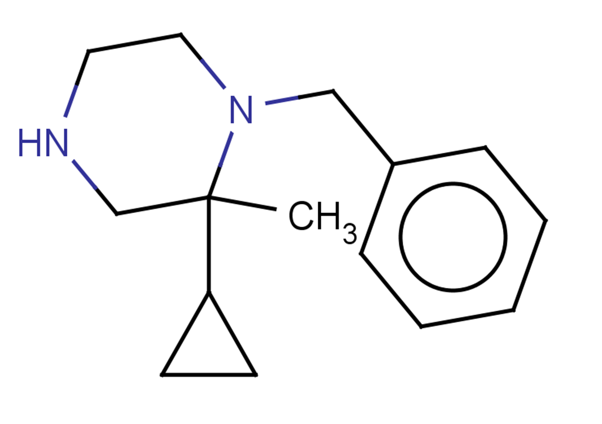1-BENZYL-2-CYCLOPROPYL-2-METHYLPIPERAZINE