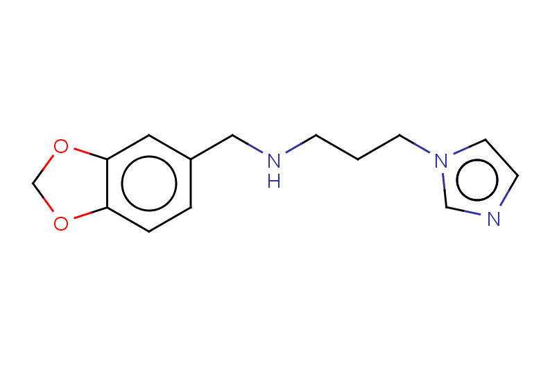 [(1,3-dioxaindan-5-yl)methyl][3-(1H-imidazol-1-yl)propyl]amine