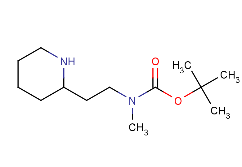 tert-butyl N-methyl-N-[2-(piperidin-2-yl)ethyl]carbamate