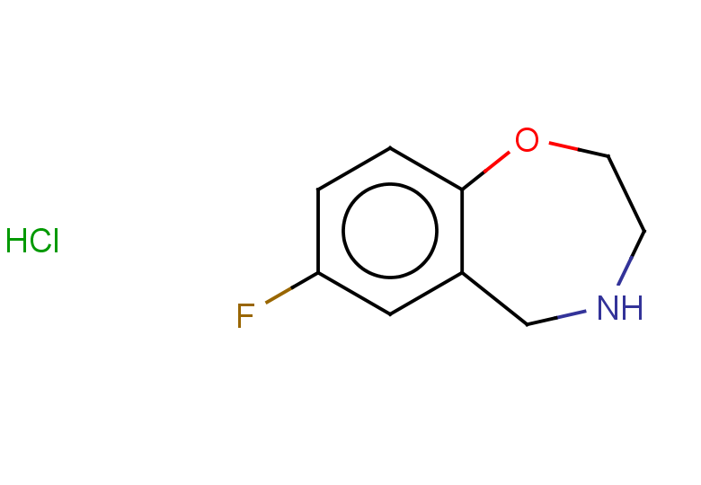 7-fluoro-2,3,4,5-tetrahydro-1,4-benzoxazepine hydrochloride