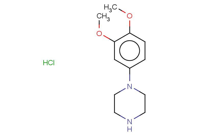 1-(3,4-dimethoxyphenyl)piperazine hydrochloride