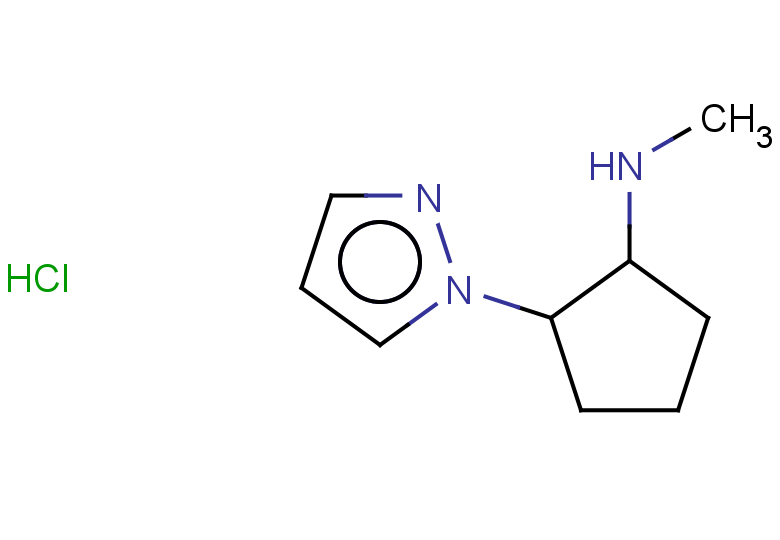 N-methyl-2-(1H-pyrazol-1-yl)cyclopentan-1-amine hydrochloride