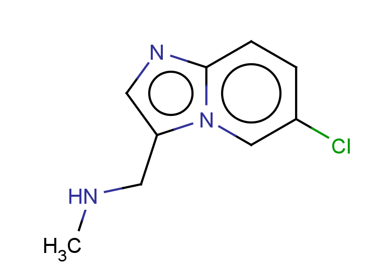 ({6-chloroimidazo[1,2-a]pyridin-3-yl}methyl)(methyl)amine