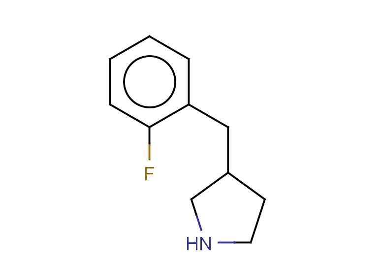 3-[(2-fluorophenyl)methyl]pyrrolidine