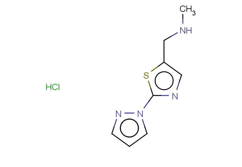 methyl({[2-(1H-pyrazol-1-yl)-1,3-thiazol-5-yl]methyl})amine hydrochloride