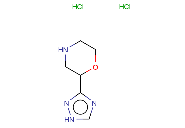 2-(1H-1,2,4-triazol-3-yl)morpholine dihydrochloride