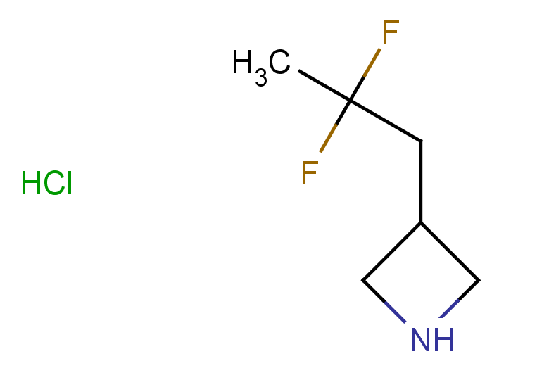 3-(2,2-difluoropropyl)azetidine hydrochloride