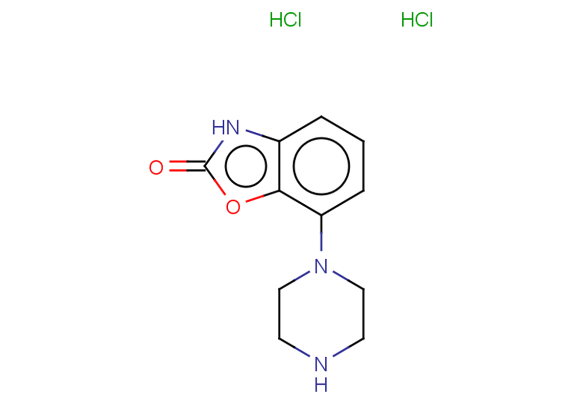 7-(piperazin-1-yl)-2,3-dihydro-1,3-benzoxazol-2-one dihydrochloride