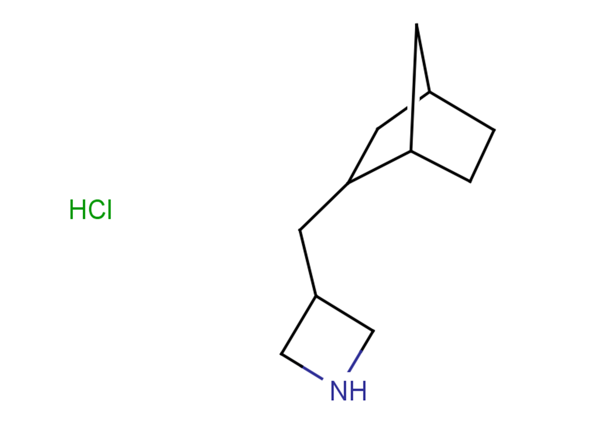 3-({bicyclo[2.2.1]heptan-2-yl}methyl)azetidine hydrochloride