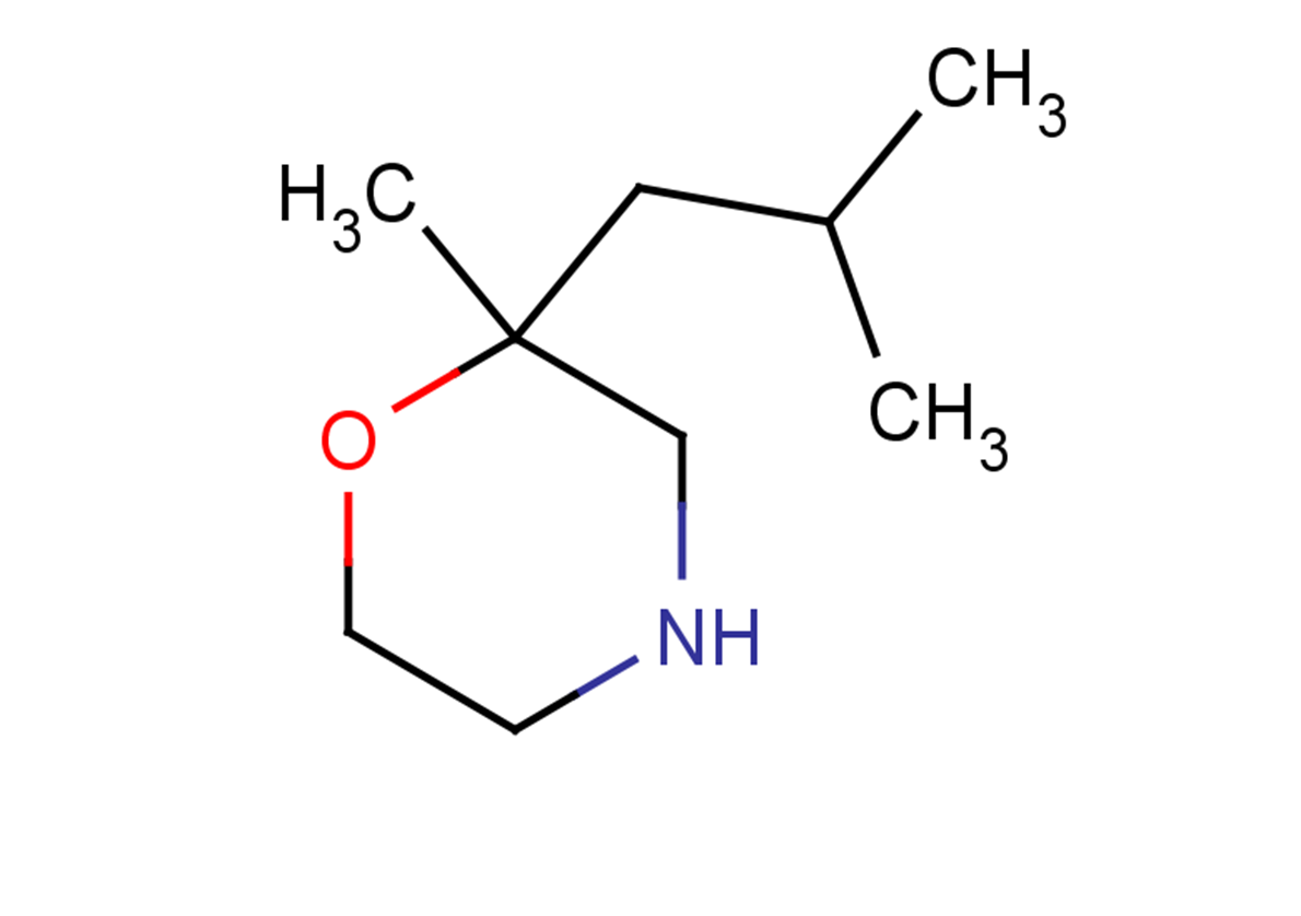 2-methyl-2-(2-methylpropyl)morpholine