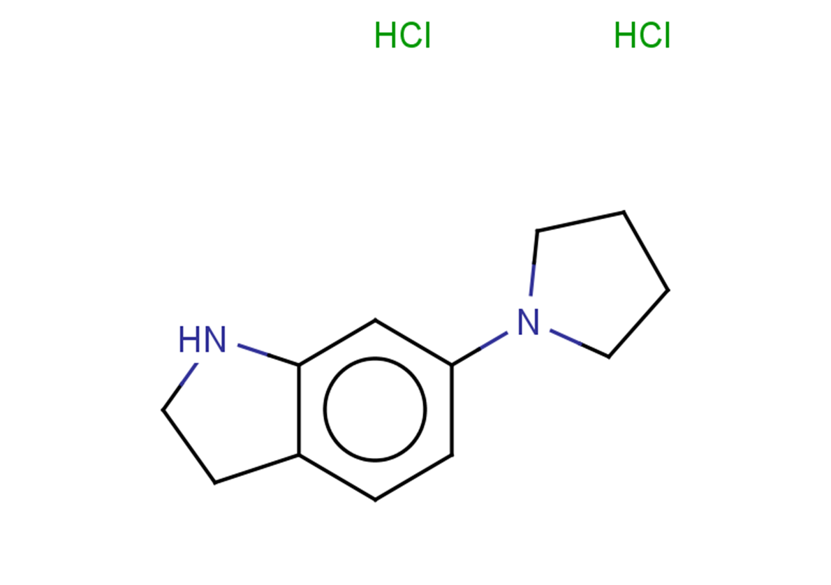 6-(pyrrolidin-1-yl)-2,3-dihydro-1H-indole dihydrochloride