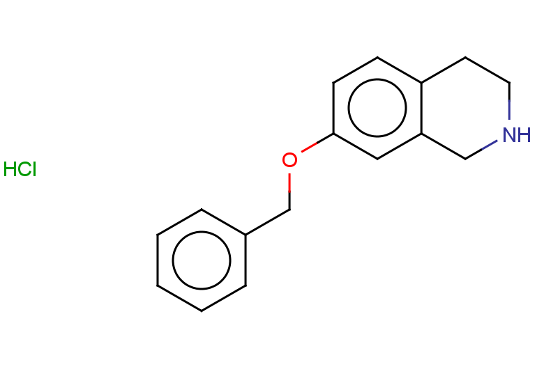 7-(benzyloxy)-1,2,3,4-tetrahydroisoquinoline hydrochloride