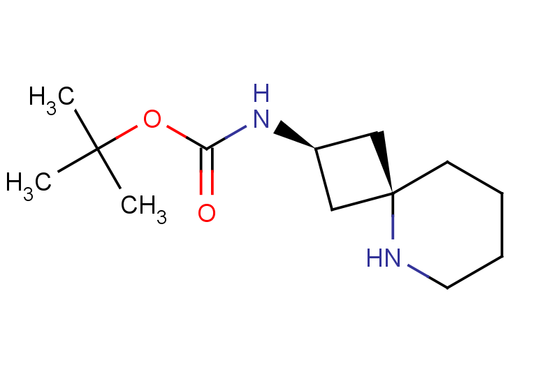 rac-tert-butyl N-[(2r,4s)-5-azaspiro[3.5]nonan-2-yl]carbamate