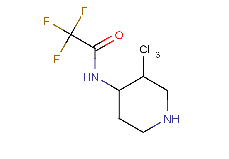 2,2,2-trifluoro-N-(3-methylpiperidin-4-yl)acetamide, Mixture of diastereomers