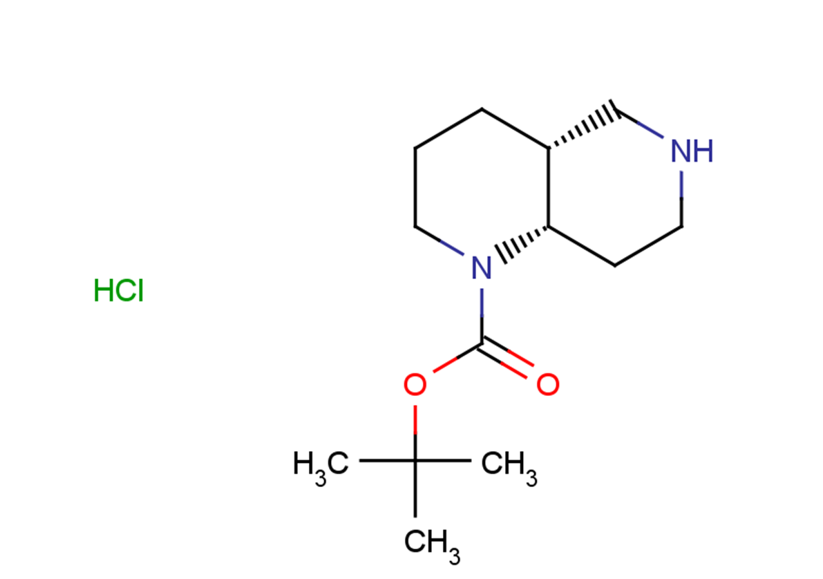 rac-tert-butyl (4aR,8aS)-decahydro-1,6-naphthyridine-1-carboxylate hydrochloride, cis