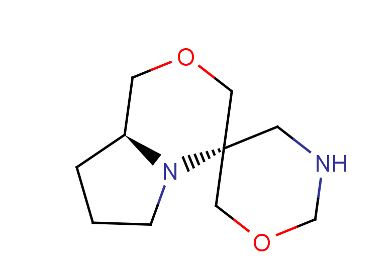 (3S,8'aS)-hexahydrospiro[1,5-oxazinane-3,4'-pyrrolo[2,1-c]morpholine]