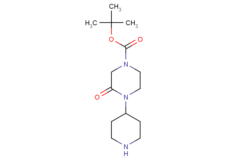 tert-butyl 3-oxo-4-(piperidin-4-yl)piperazine-1-carboxylate
