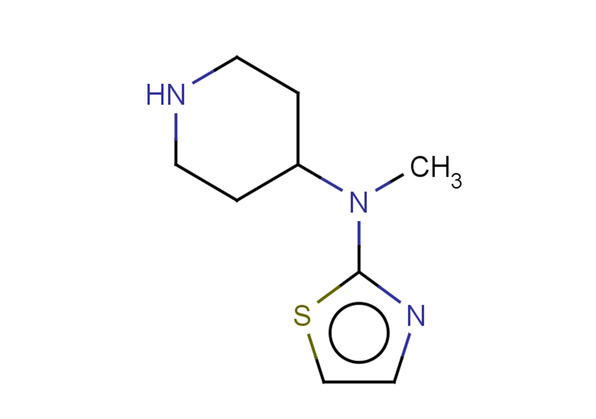 N-methyl-N-(1,3-thiazol-2-yl)piperidin-4-amine